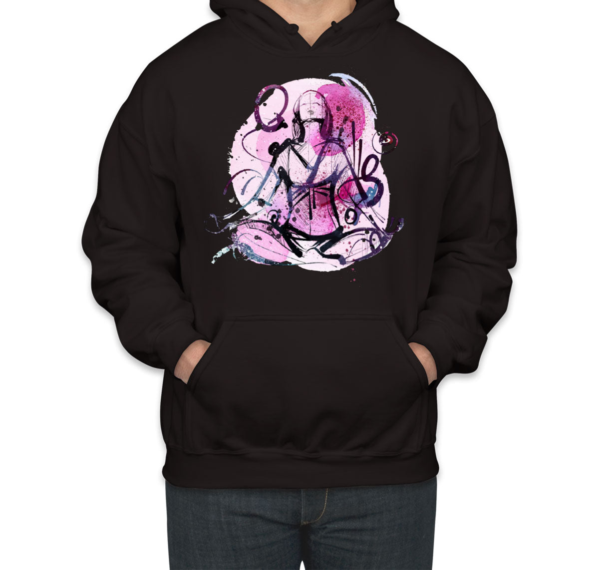Meditation Yoga Reiki Girl Unisex Hoodie