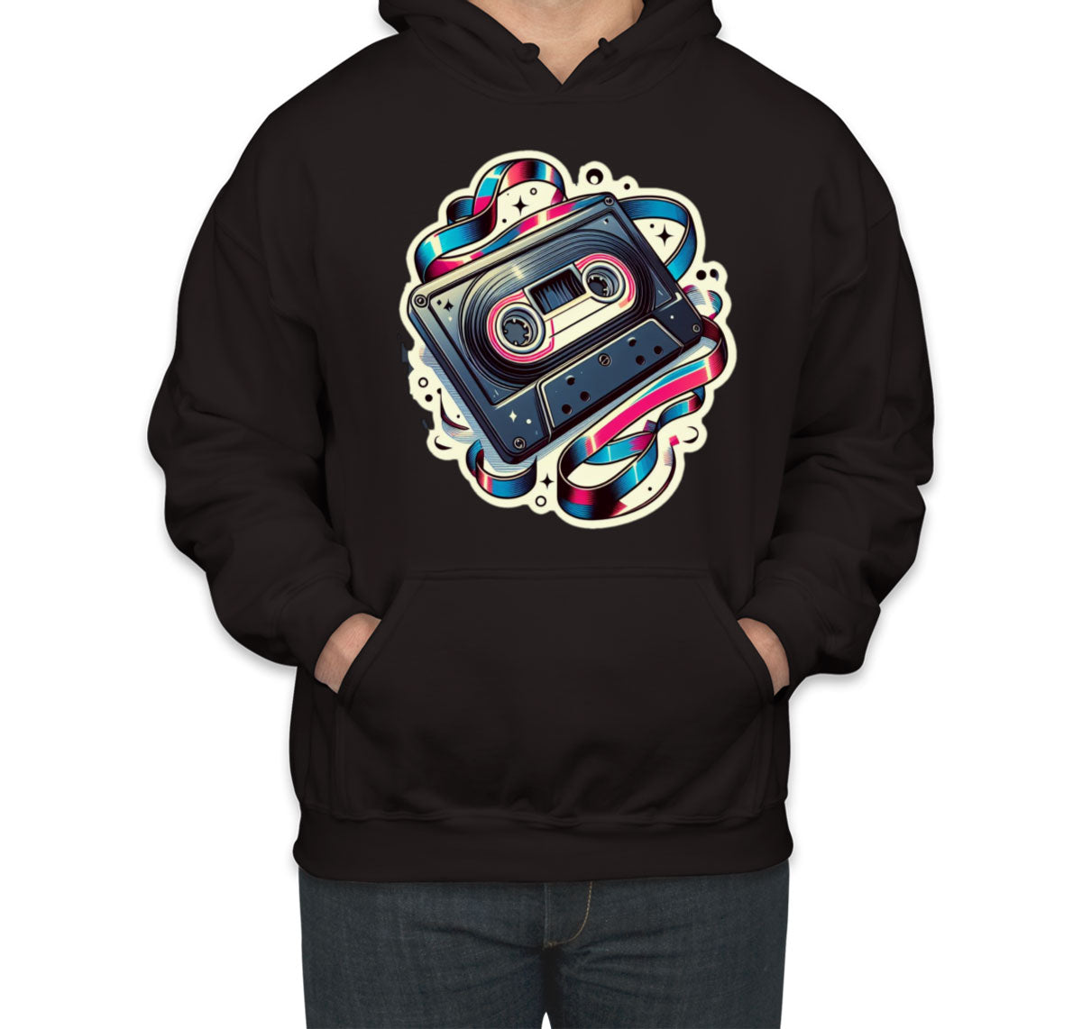 Retro Mixtape Unisex Hoodie