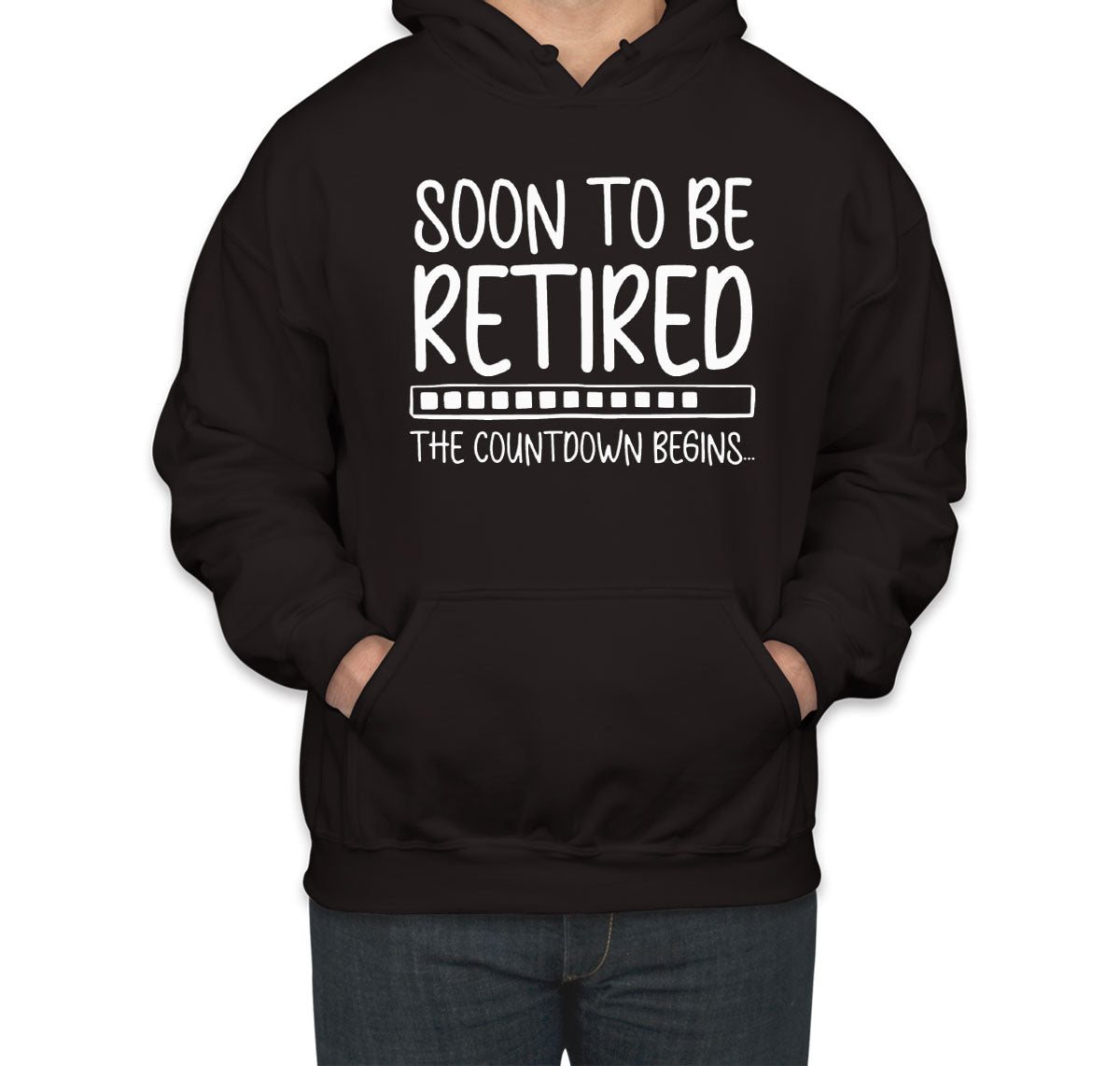 Soon To Be Retired The Countdown Begins Unisex Hoodie