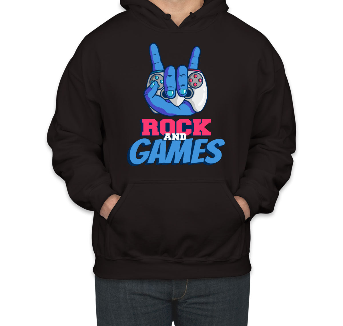 Rock And Games Unisex Hoodie