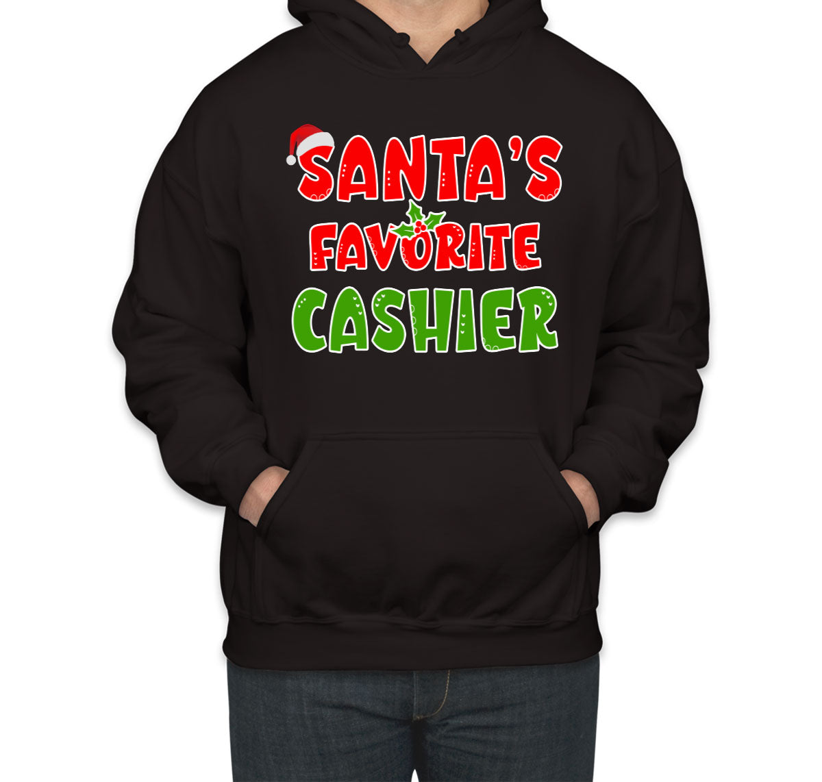 Santa's Favorite Cashier Unisex Hoodie