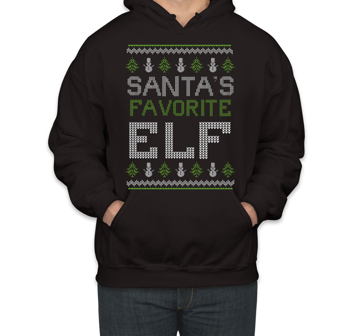 Santa's Favorite Elf Unisex Hoodie