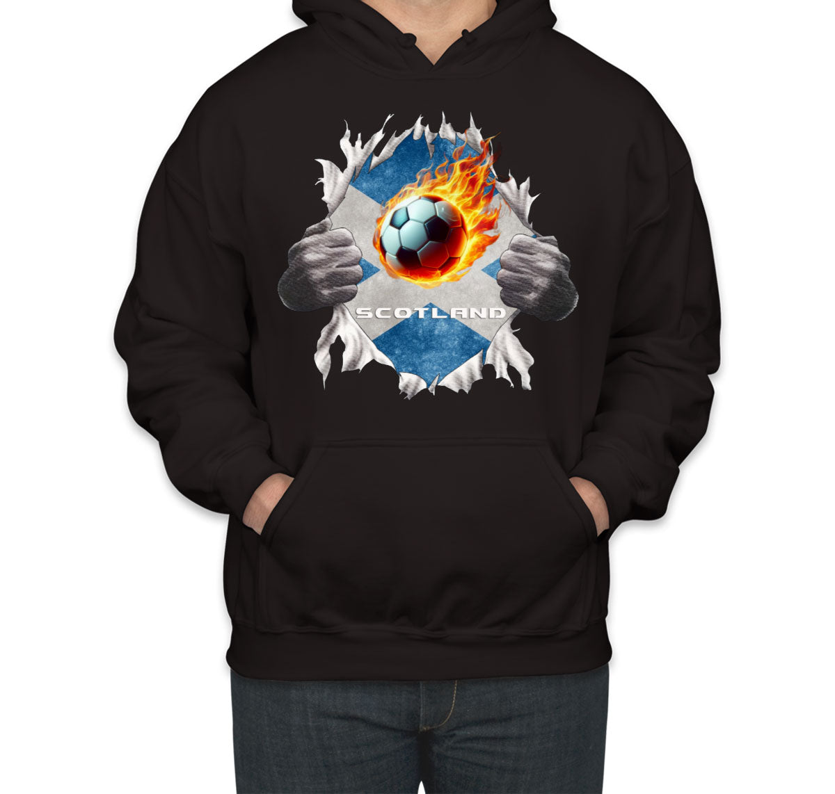 Scotland Euro Cup Soccer Football Unisex Hoodie