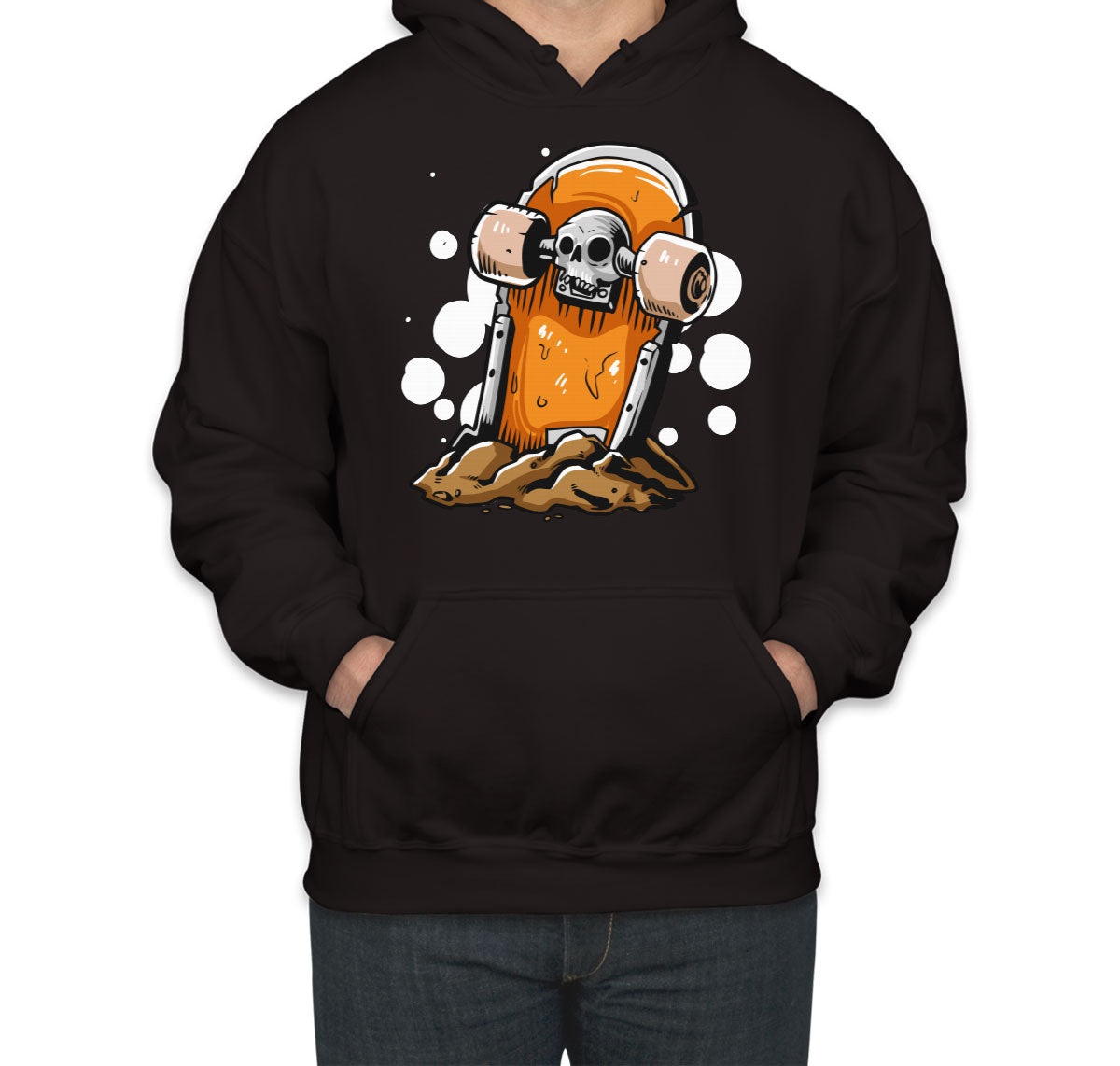 Skateboard Tombstone Unisex Hoodie