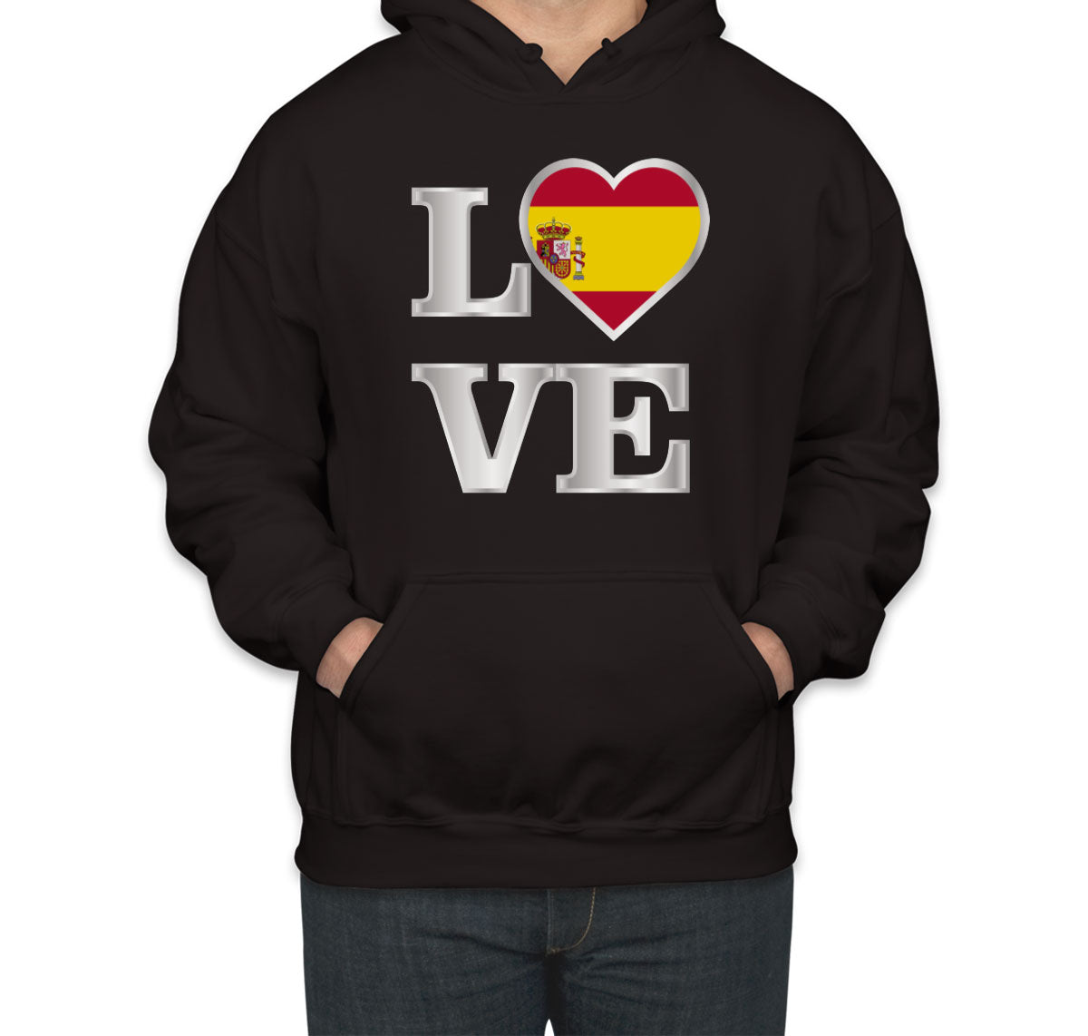Spain Love Unisex Hoodie