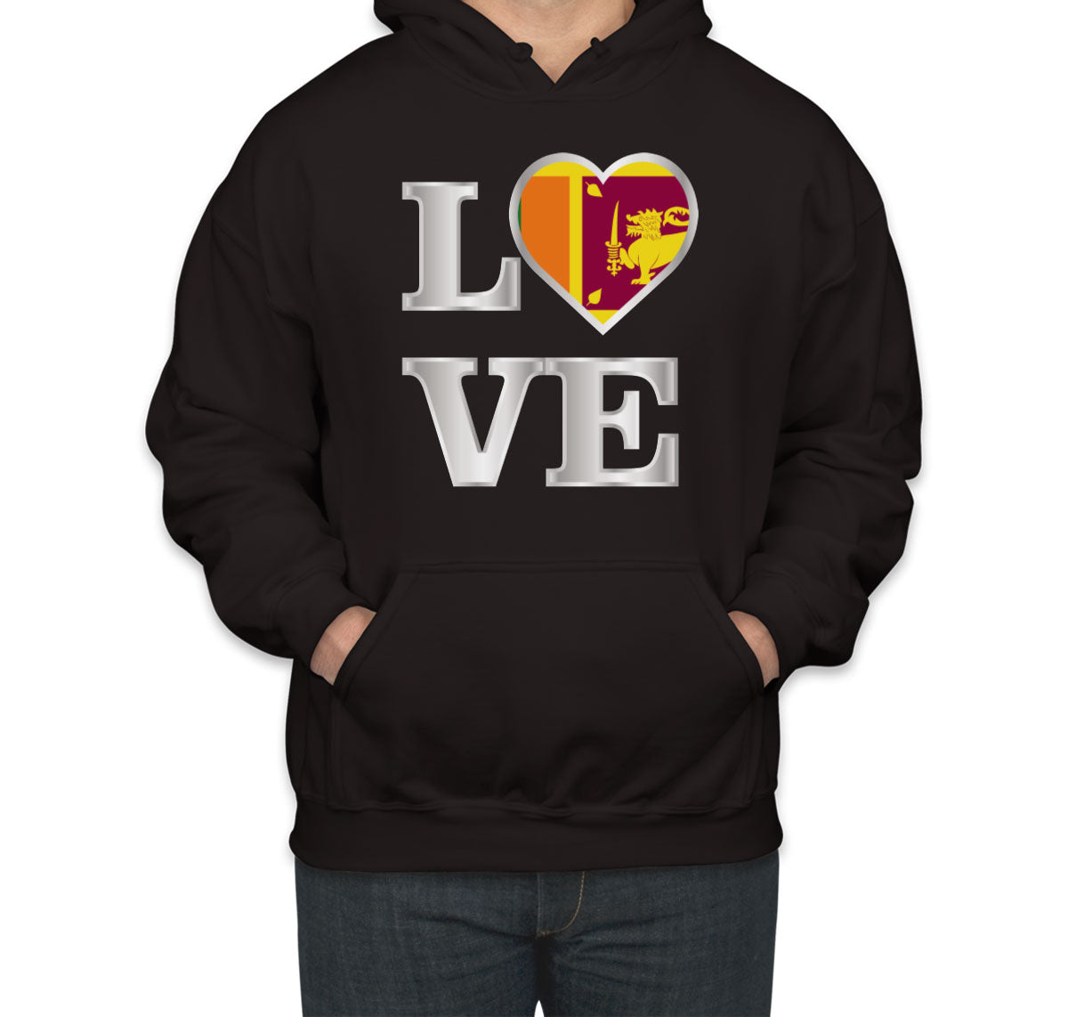 Sri Lanka Love Unisex Hoodie