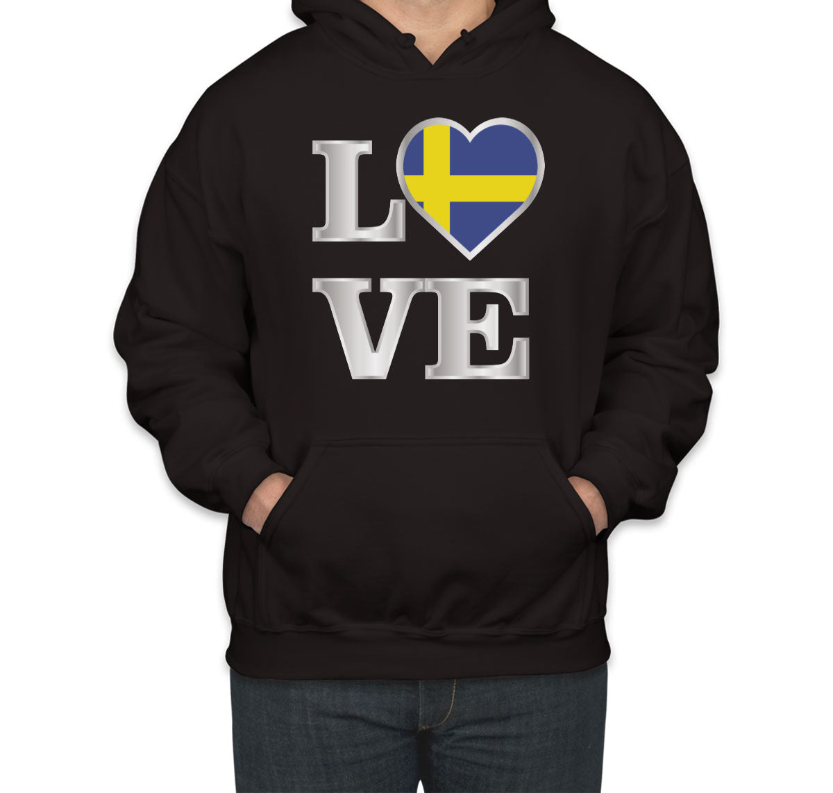 Sweden Love Unisex Hoodie