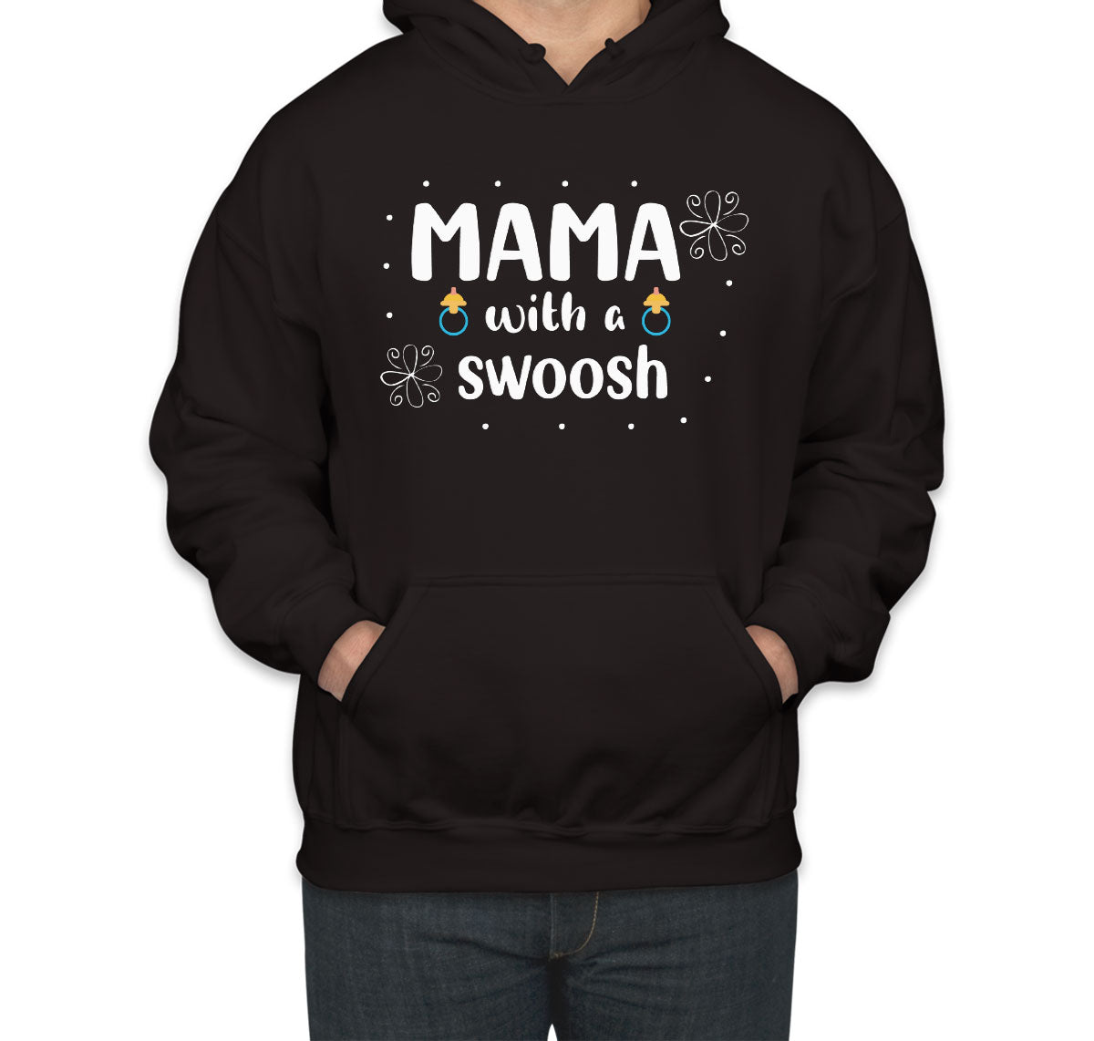Mama With A Swoosh Unisex Hoodie