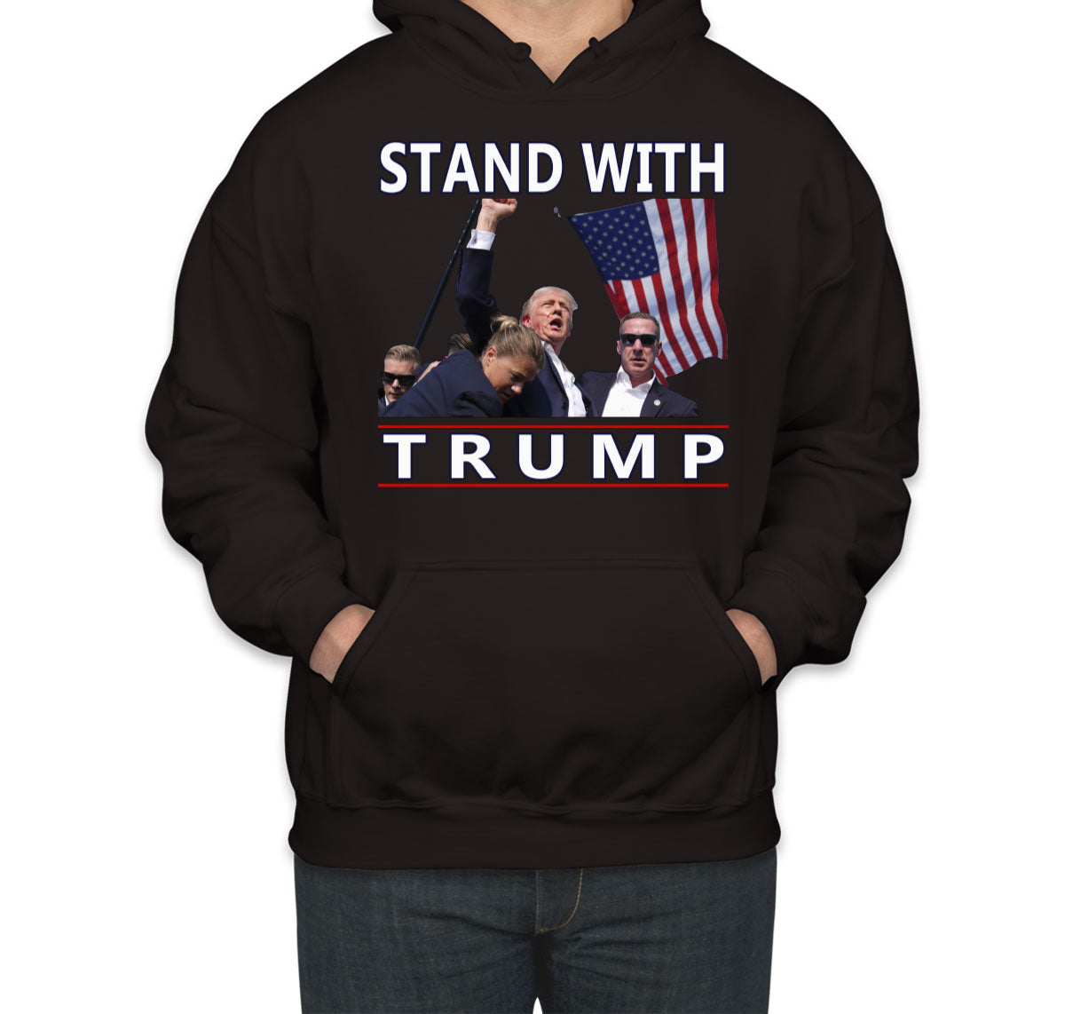 Stand With Trump Unisex Hoodie