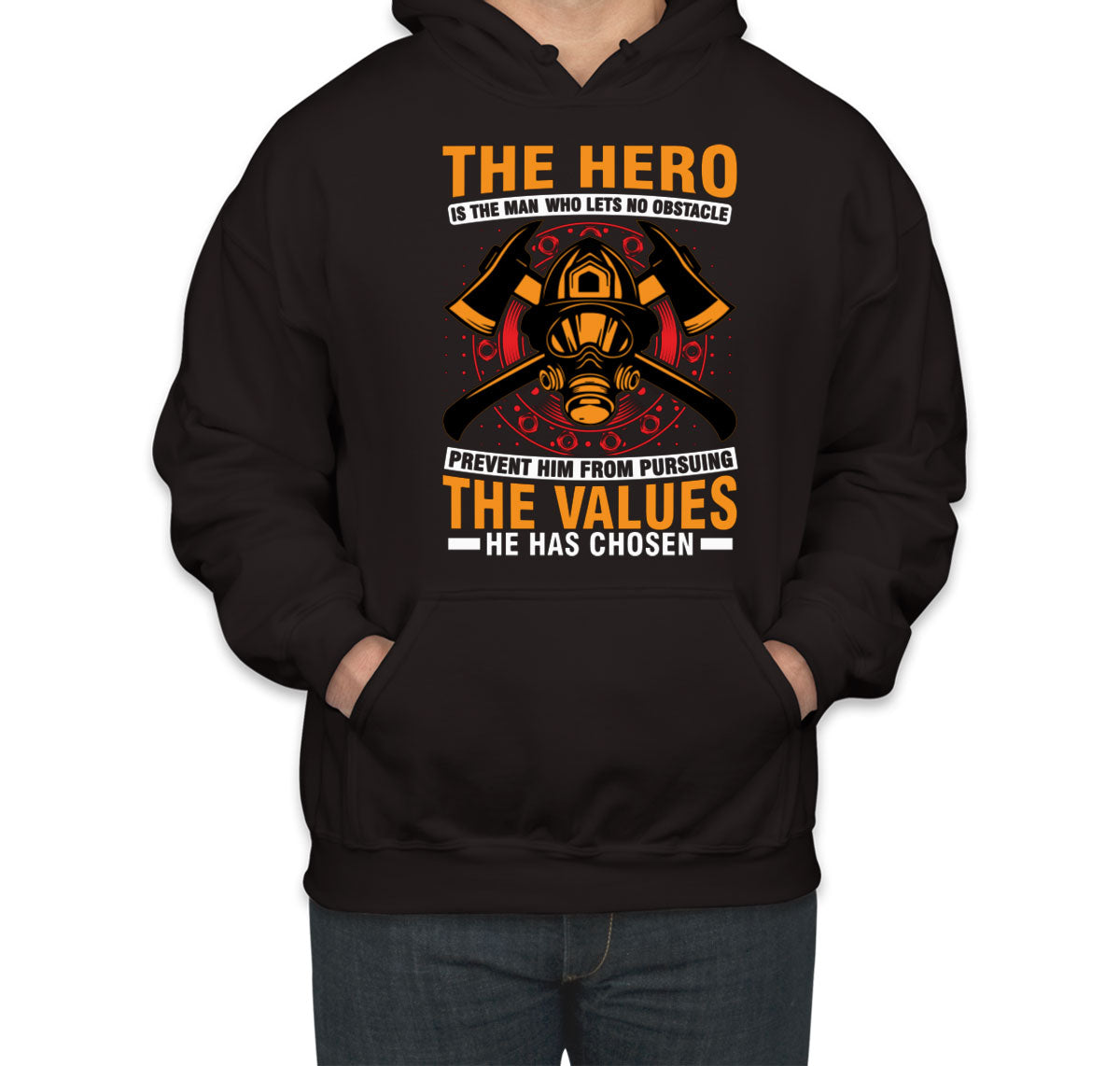 The Hero Firefighter Unisex Hoodie