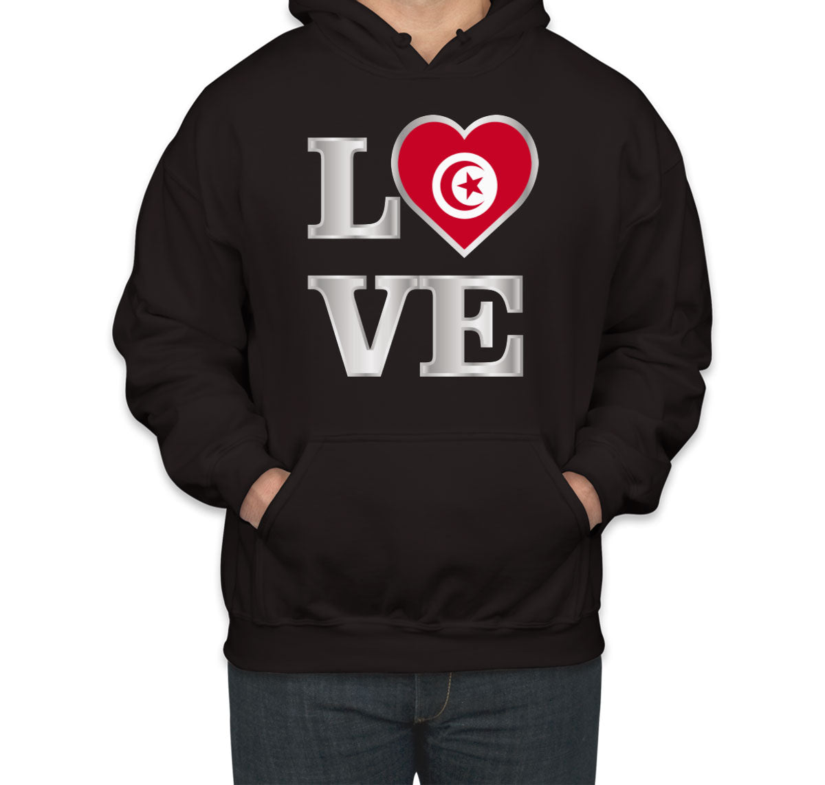 Tunisia Love Unisex Hoodie