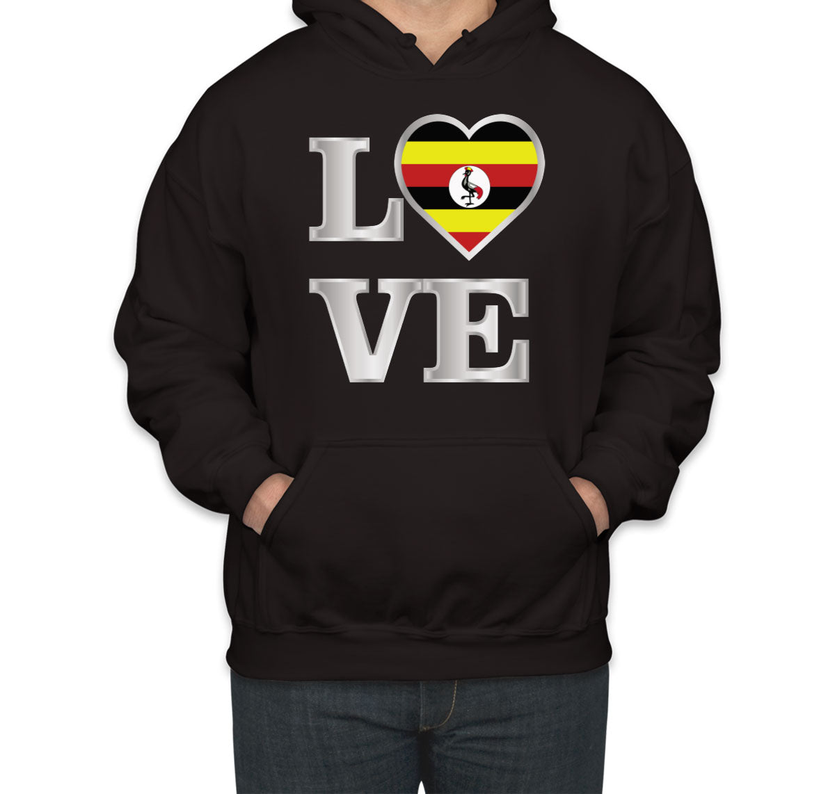 Uganda Love Unisex Hoodie