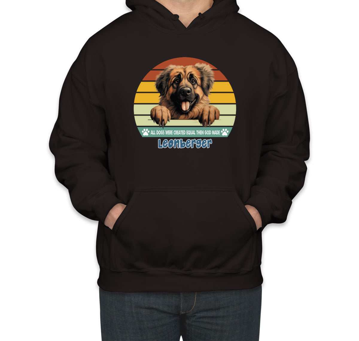 All Dogs Were Created Equal Leonberger Unisex Hoodie