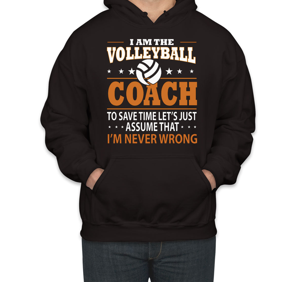 I'm The Volleyball Coach Unisex Hoodie