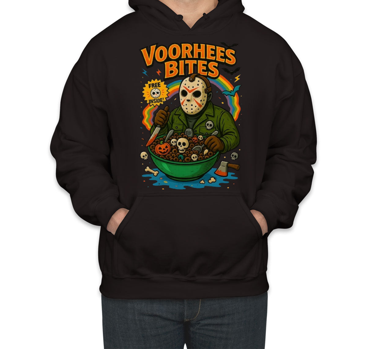 Voorhees Bites Halloween Unisex Hoodie