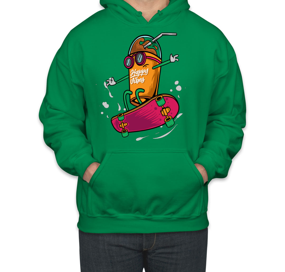 Monster Skateboard Unisex Hoodie