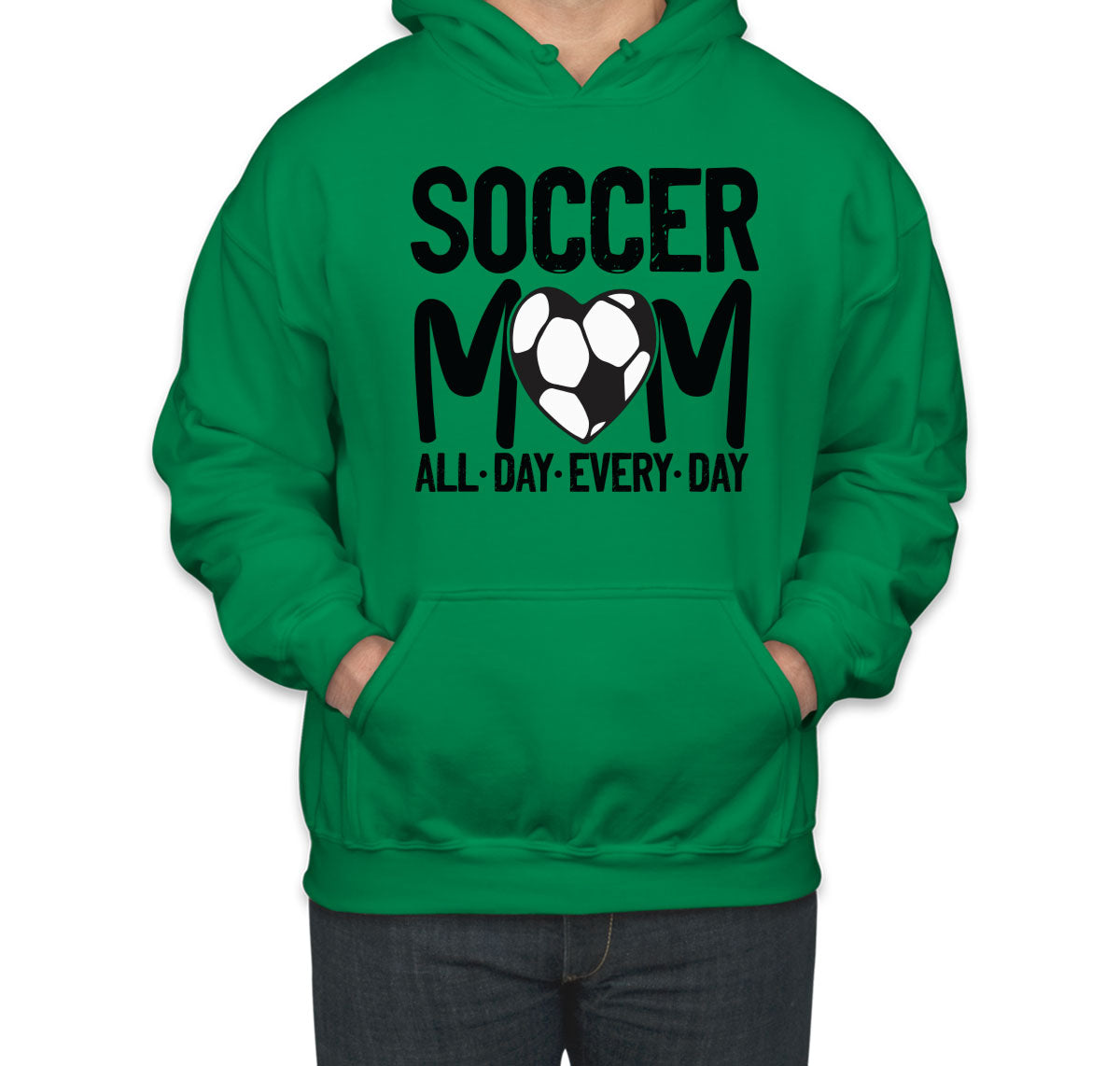 Soccer Mom All Day Every Day Unisex Hoodie