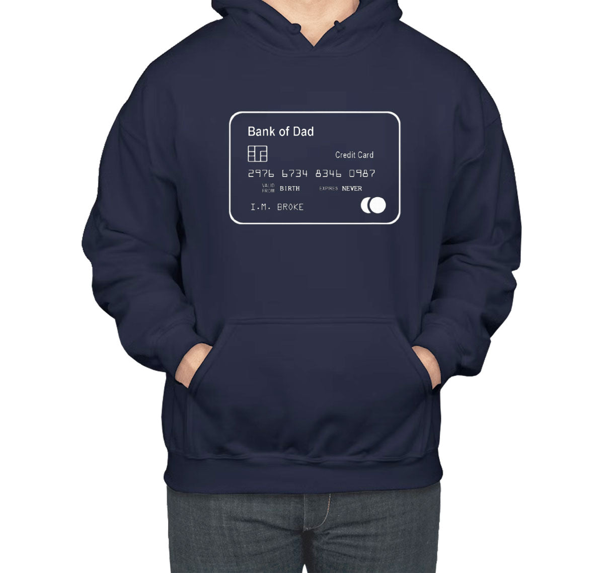 Bank Of Dad Funny Father's Day Unisex Hoodie
