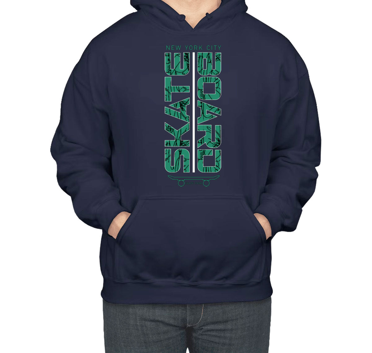 New York Skate Board Unisex Hoodie
