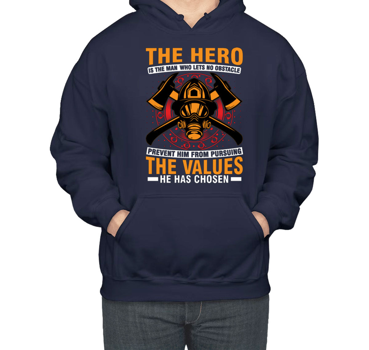 The Hero Firefighter Unisex Hoodie