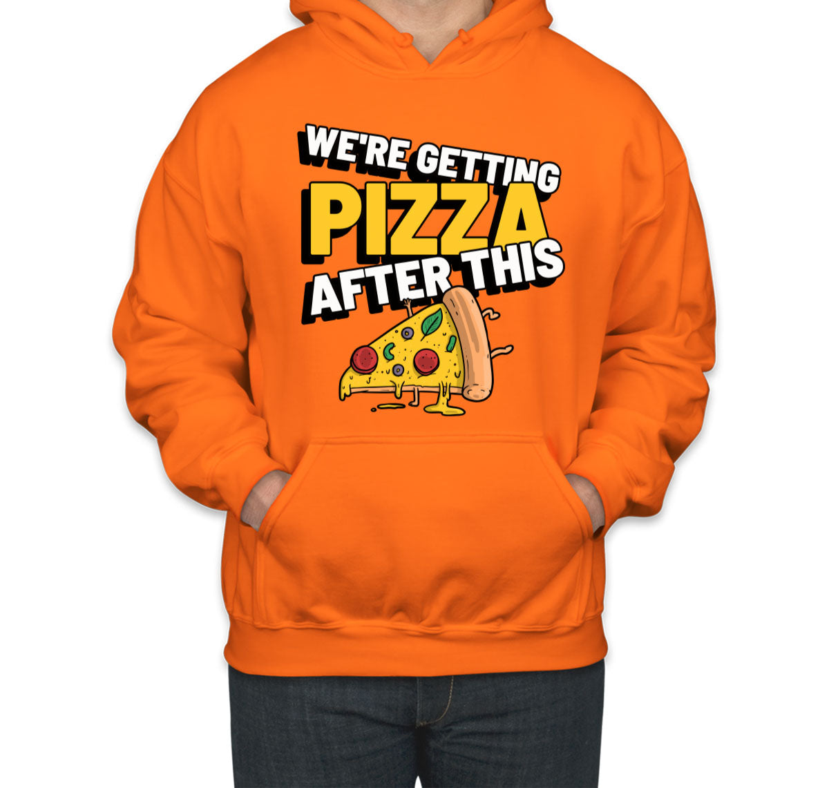 We're Getting Pizza After This Alexa & Katie Unisex Hoodie