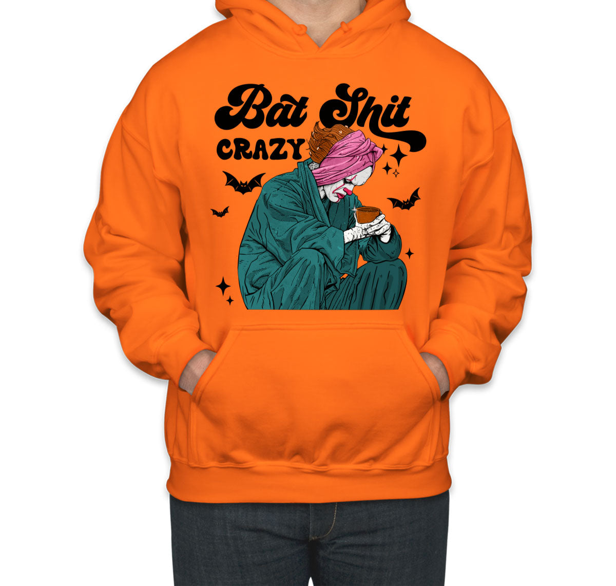 Bat Shit Crazy Pennywise Halloween Unisex Hoodie