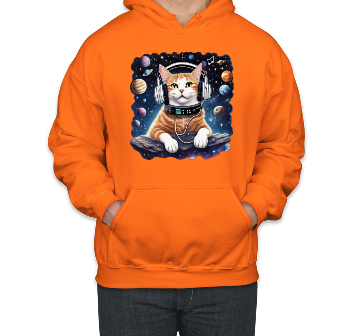 Cat In Space Unisex Hoodie