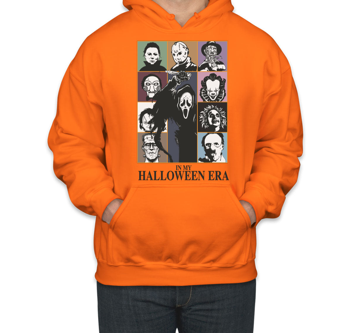 In My Halloween Era Horror Movie Characters Unisex Hoodie
