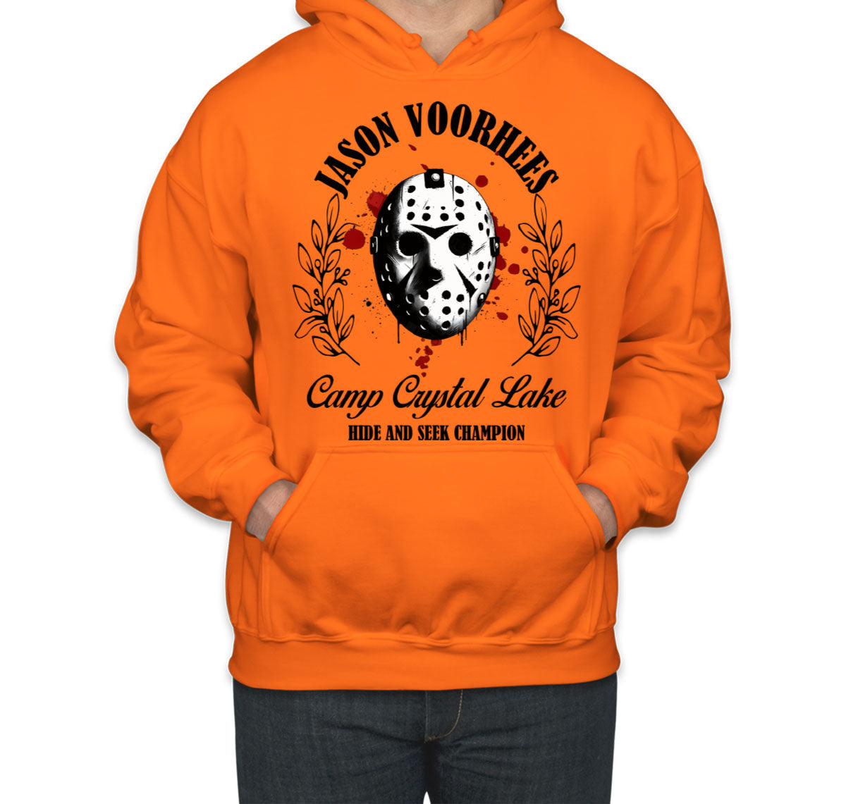 Jason Camp Crystal Lake Hide And Seek Champion Halloween Unisex Hoodie