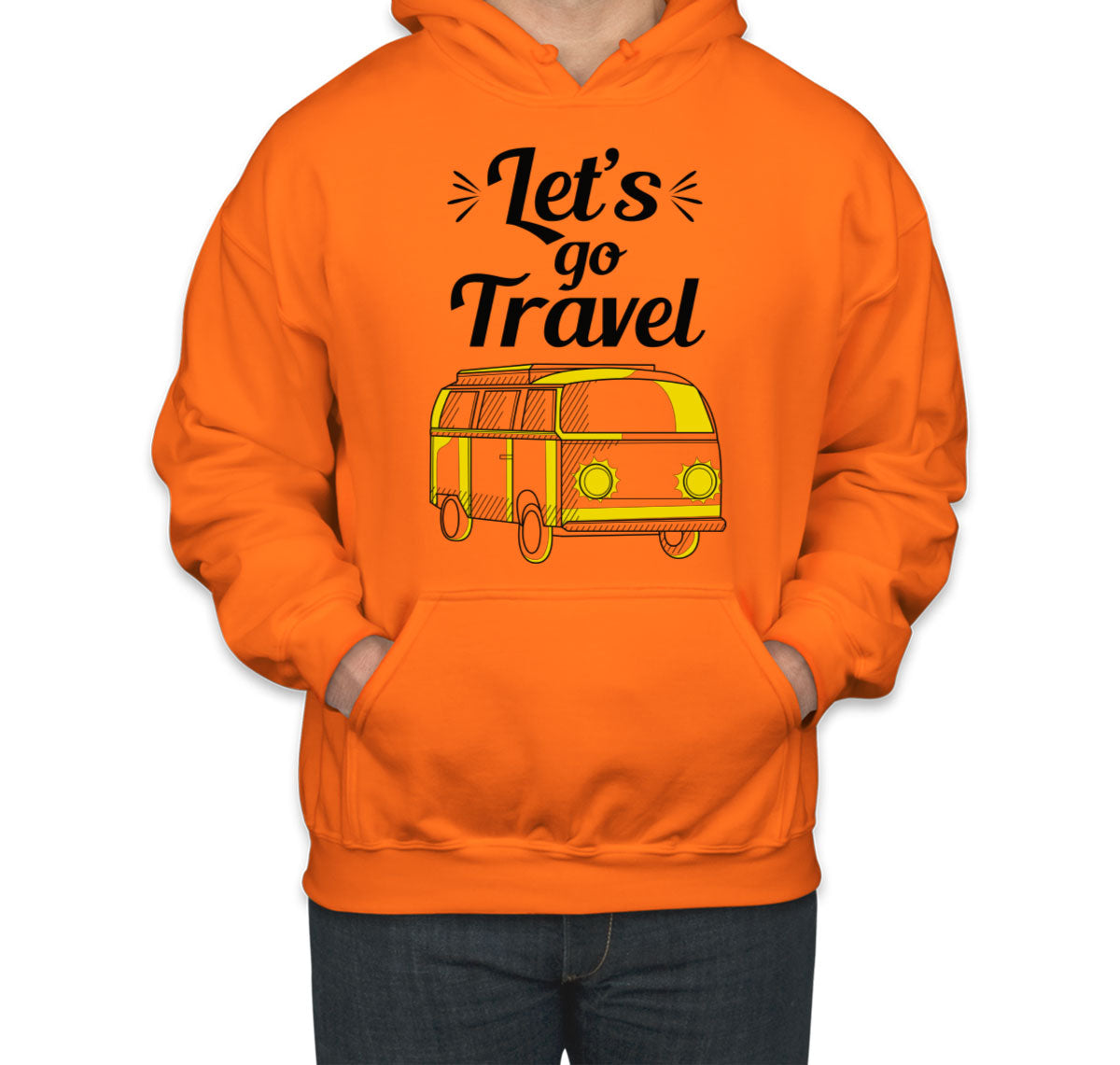Let's Go Travel Unisex Hoodie