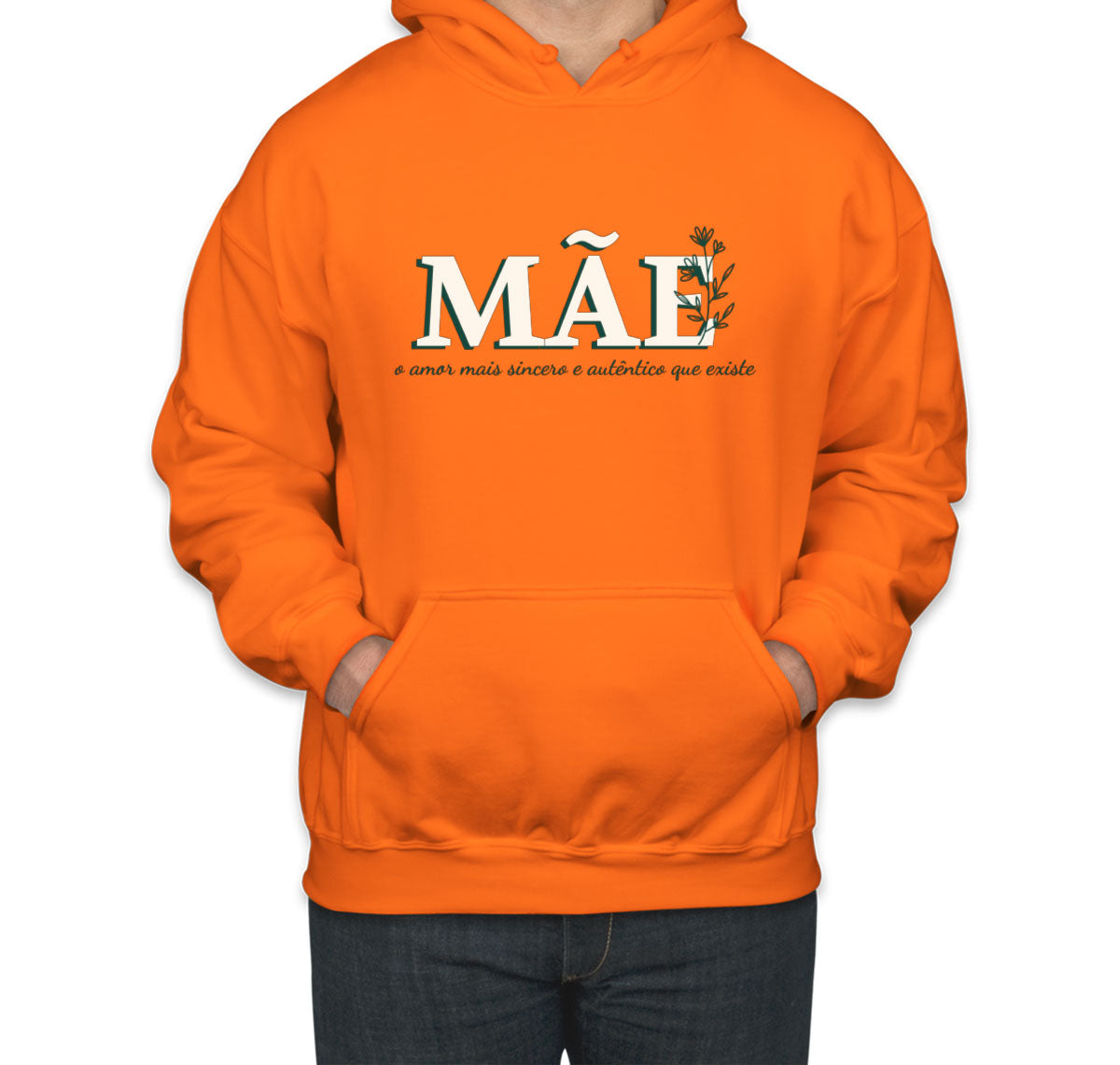 Mãe Mother In Portuguese Unisex Hoodie