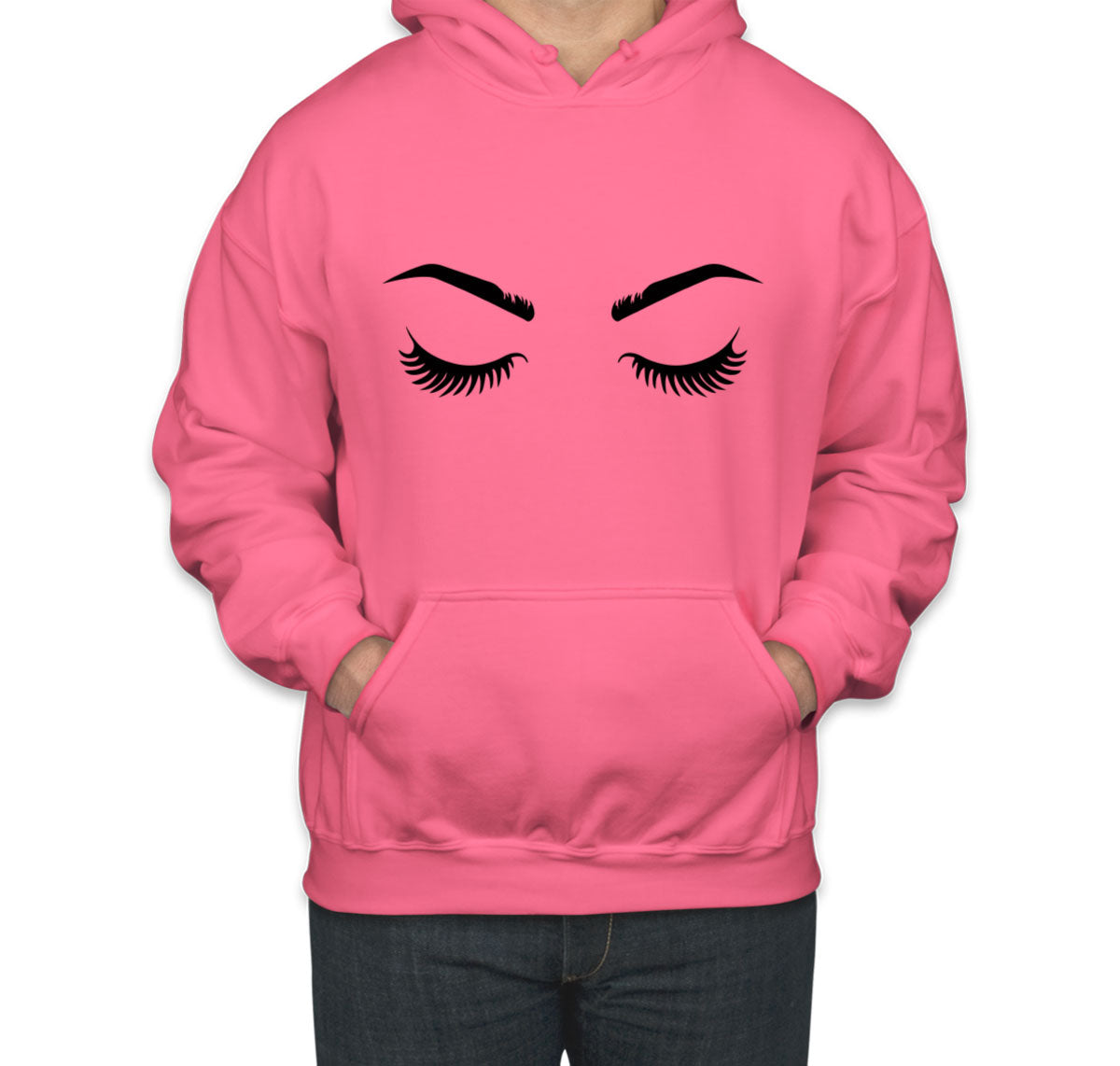 Eyelashes Unisex Hoodie