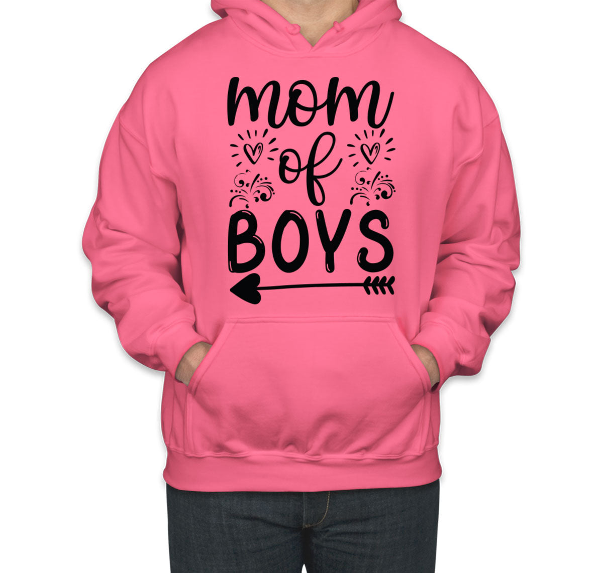 Mom Of Boys Unisex Hoodie