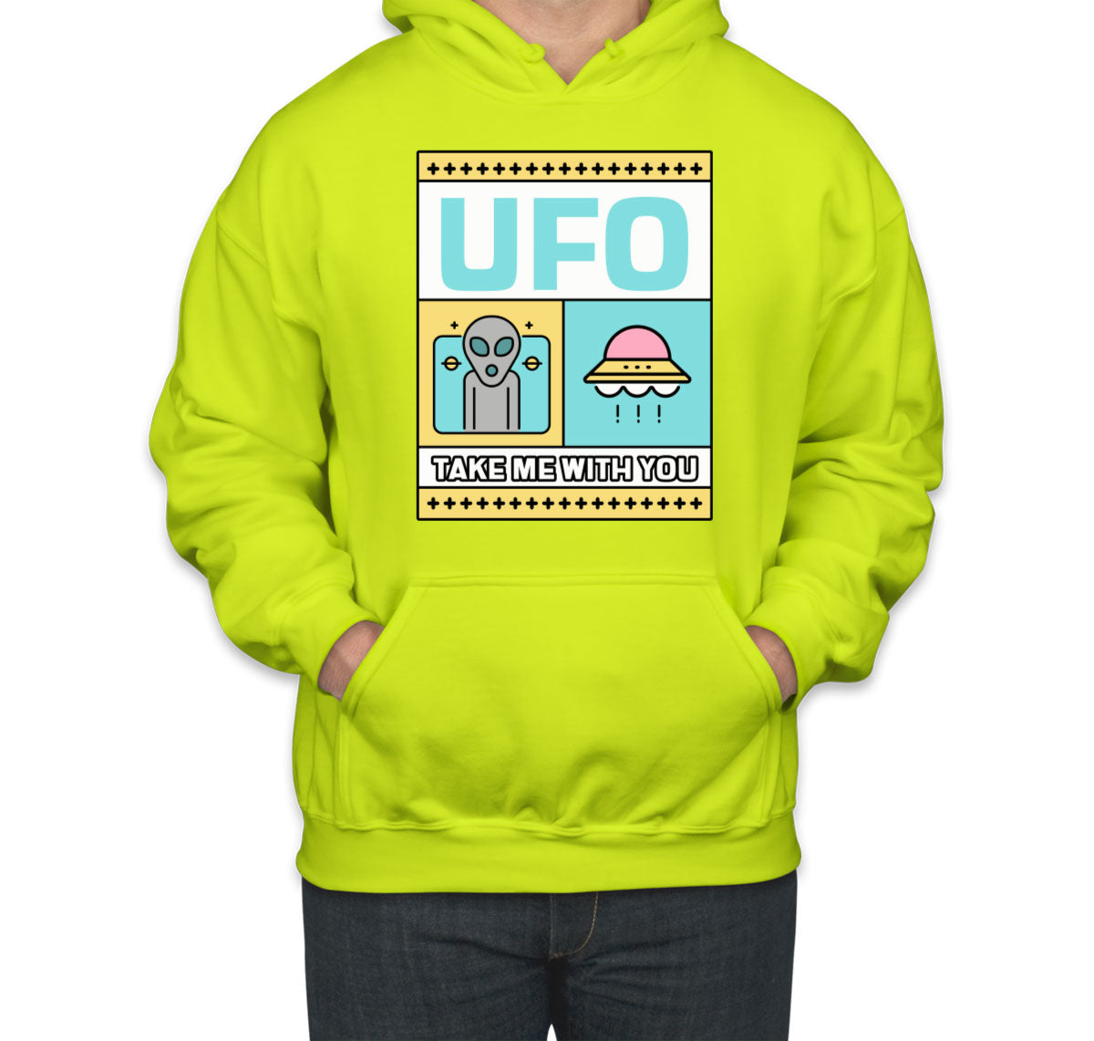 UFO Take Me With You Unisex Hoodie