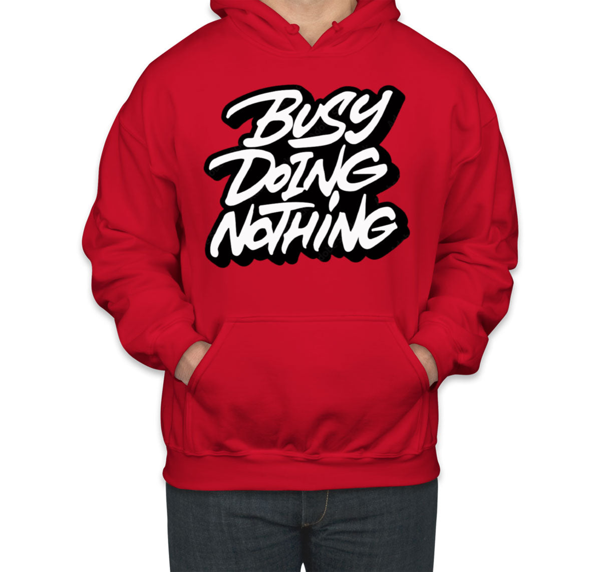 Busy Doing Nothing Unisex Hoodie