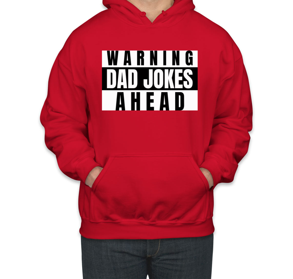 Warning Dad Jokes Ahead Unisex Hoodie