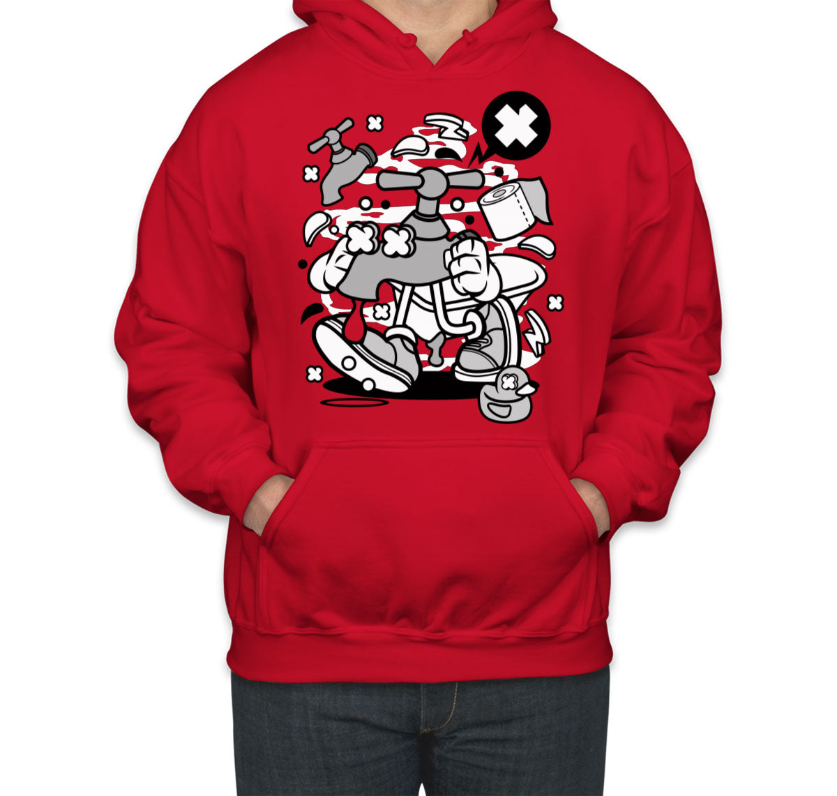 Faucet Cartoon Unisex Hoodie