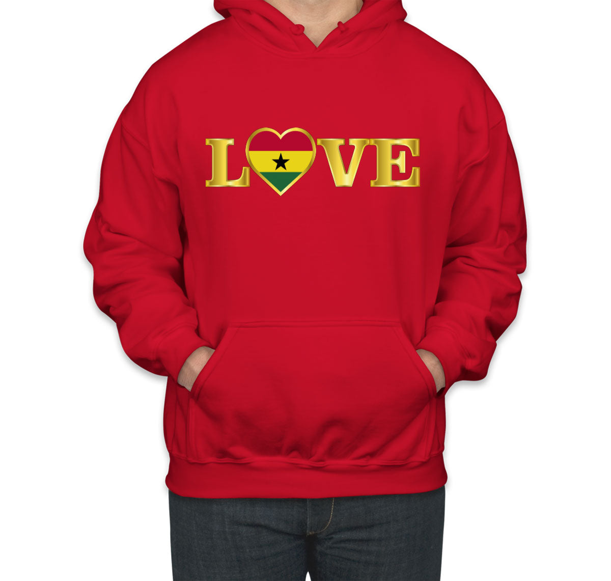 Ghana Love Unisex Hoodie