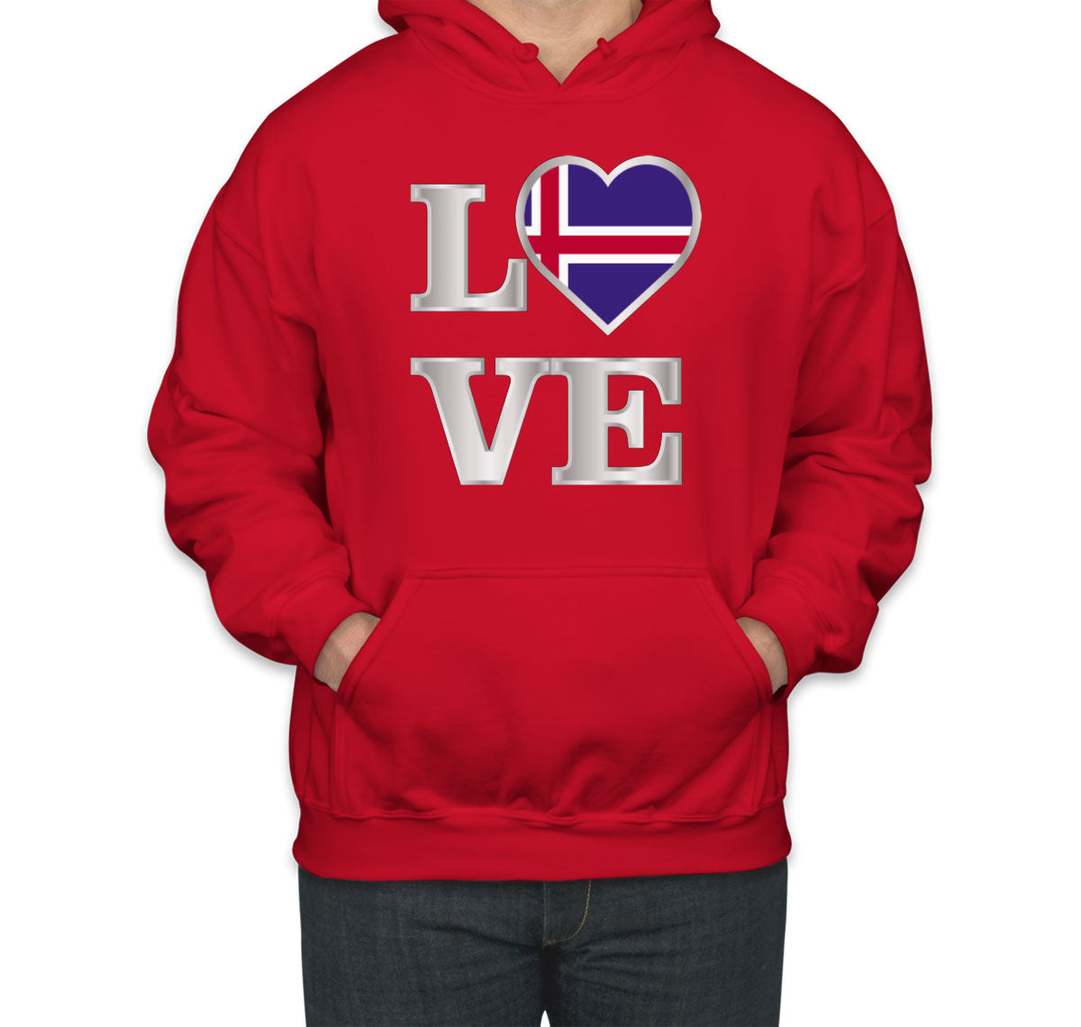 Iceland Love Unisex Hoodie