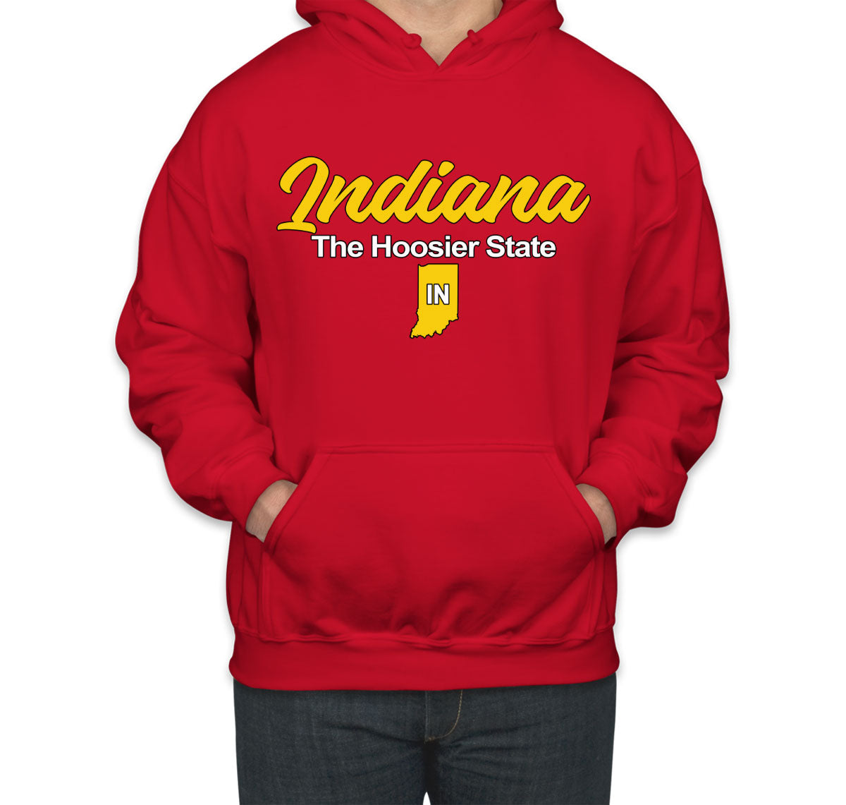 Indiana The Hoosier State Unisex Hoodie