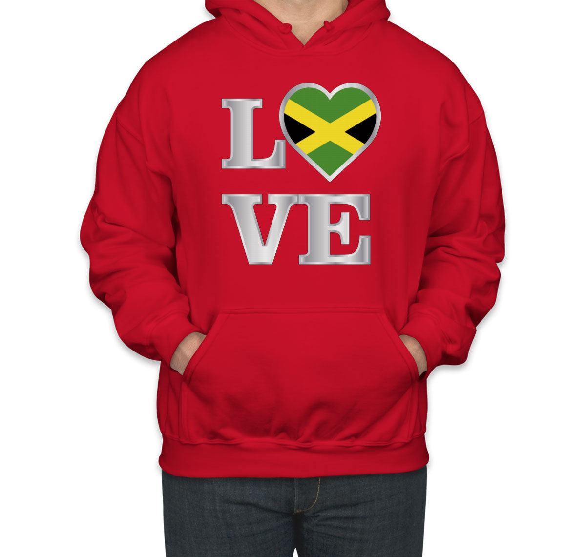 Jamaica Love Unisex Hoodie