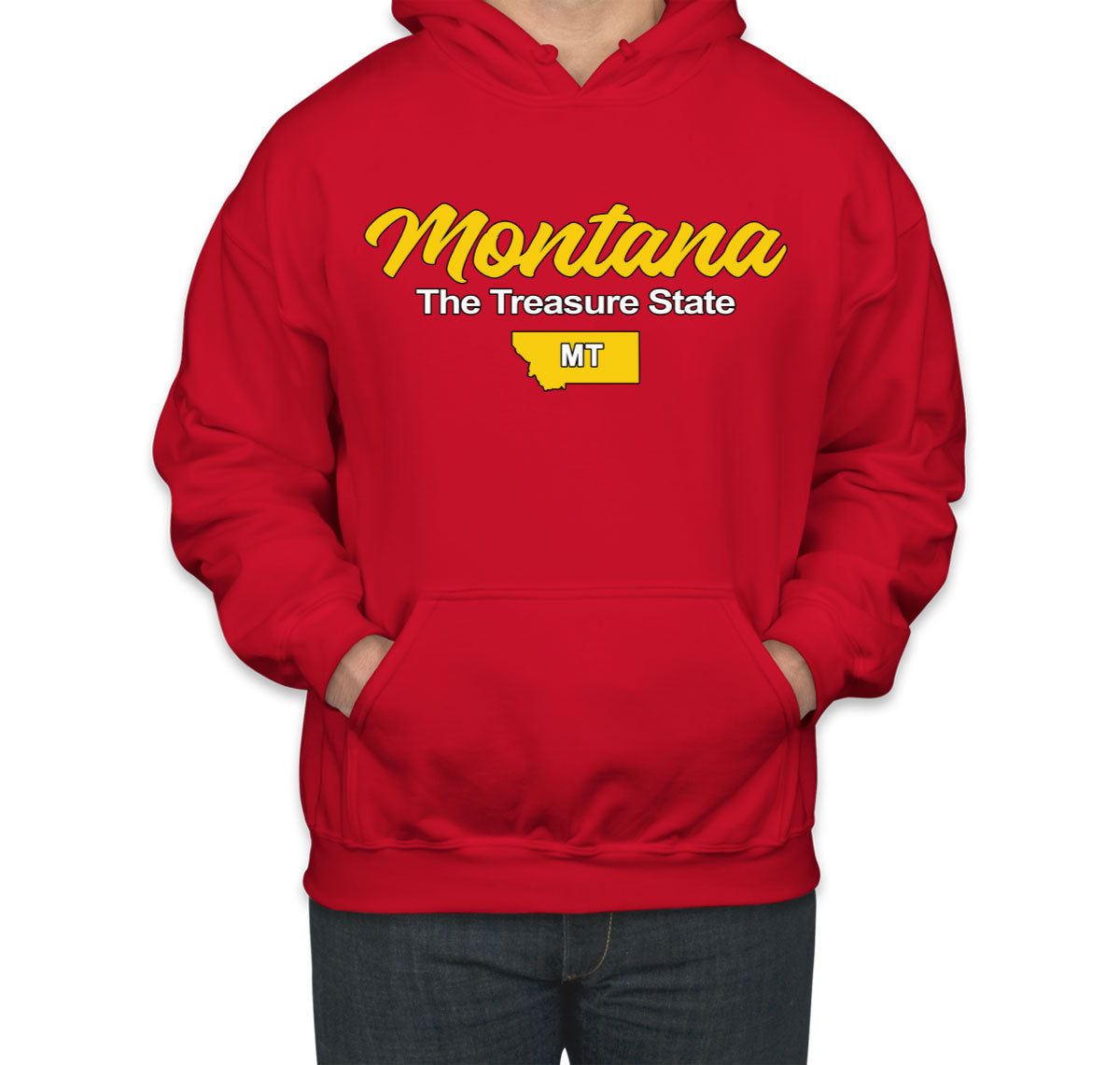 Montana The Treasure State Unisex Hoodie