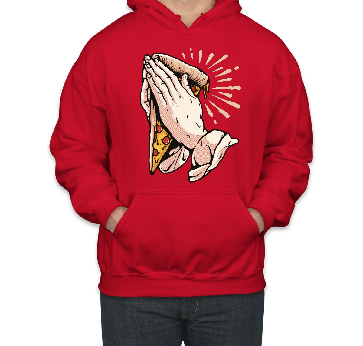 Pray For Pizza Unisex Hoodie