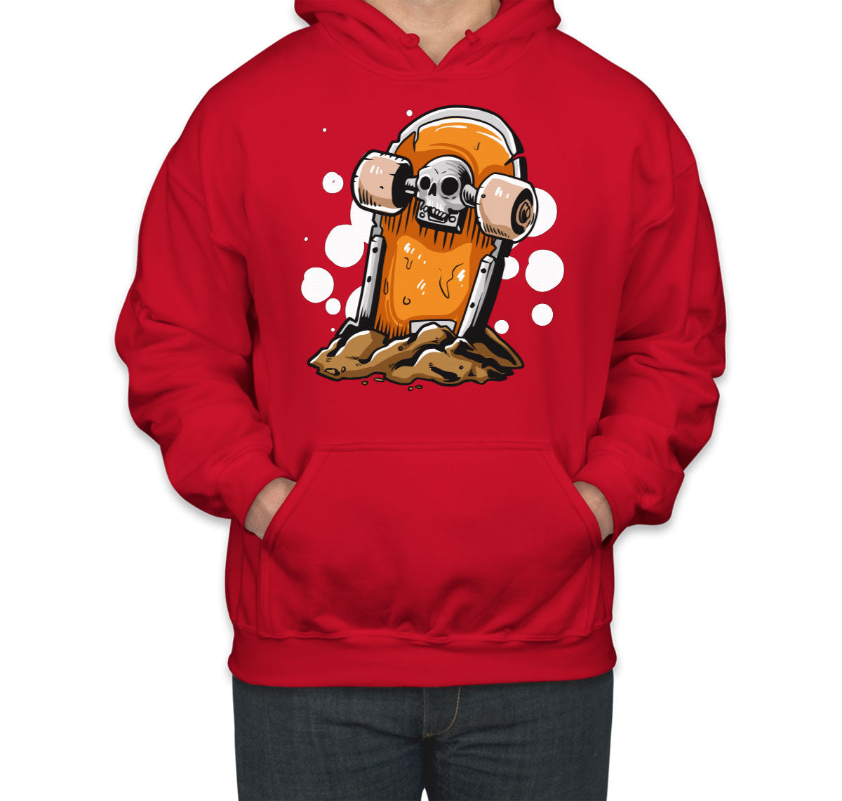 Skateboard Tombstone Unisex Hoodie