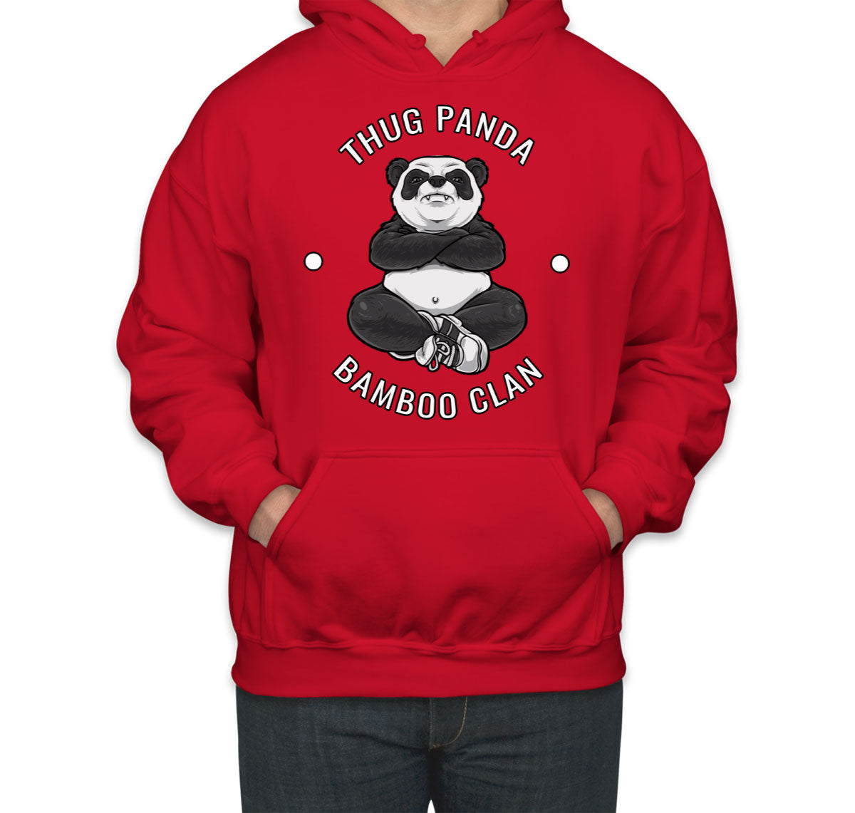 Thug Panda Bamboo Clan Unisex Hoodie