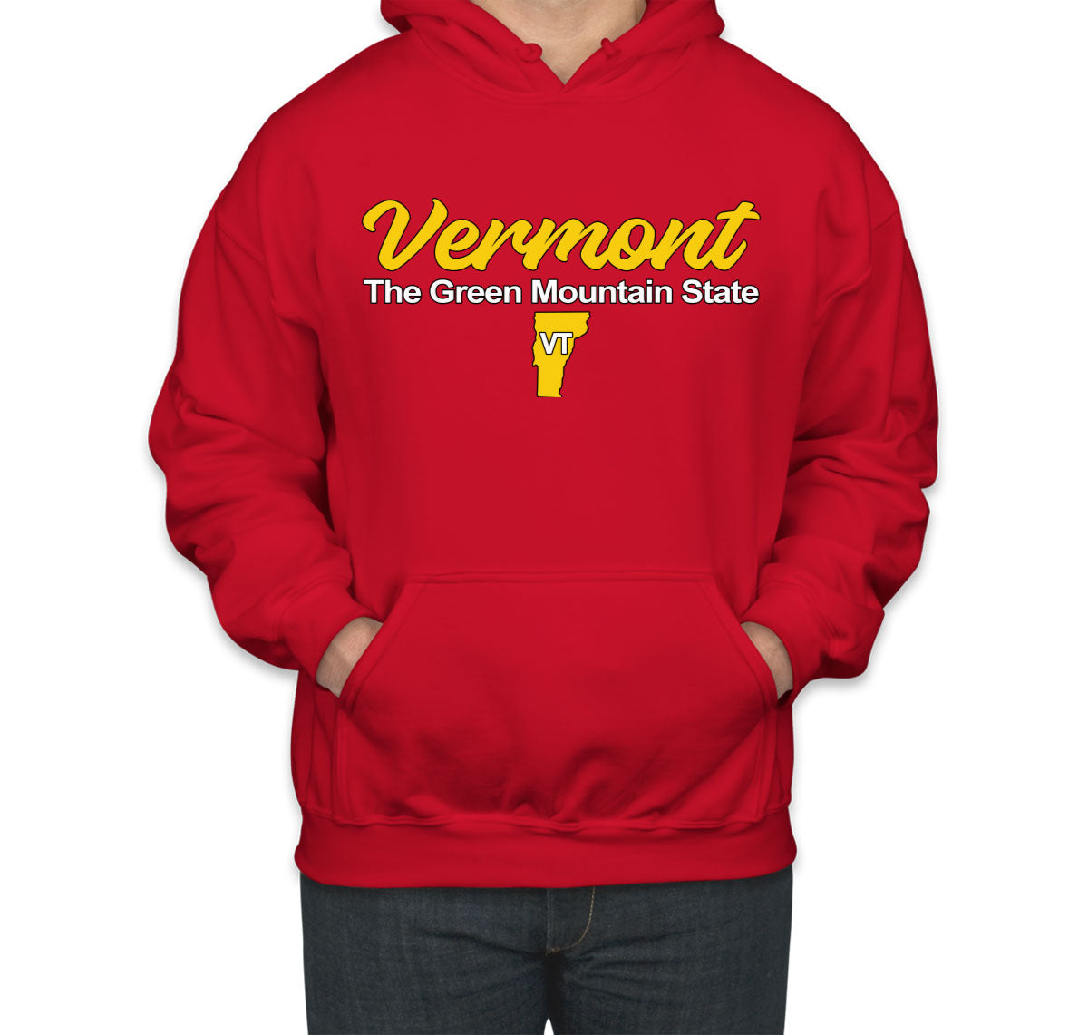 Vermont The Green Mountain State Unisex Hoodie