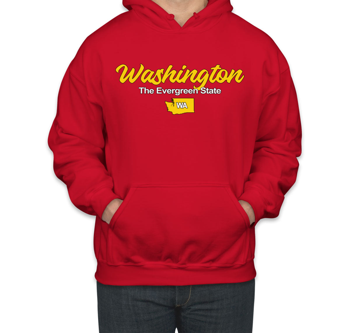 Washington The Evergreen State Unisex Hoodie