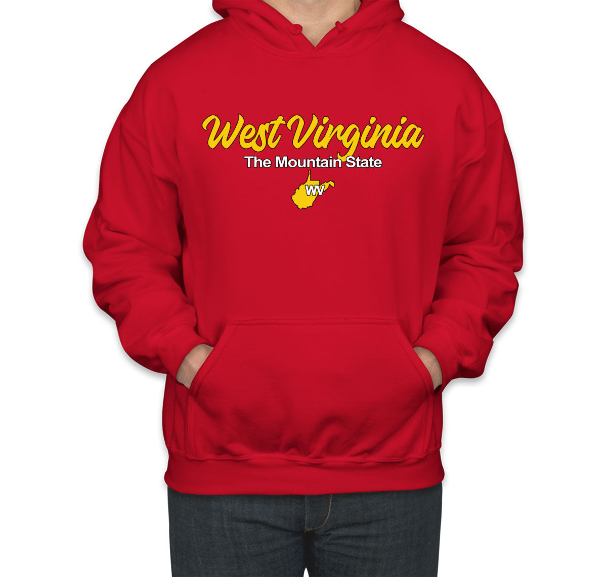 West Virginia The Mountain State Unisex Hoodie