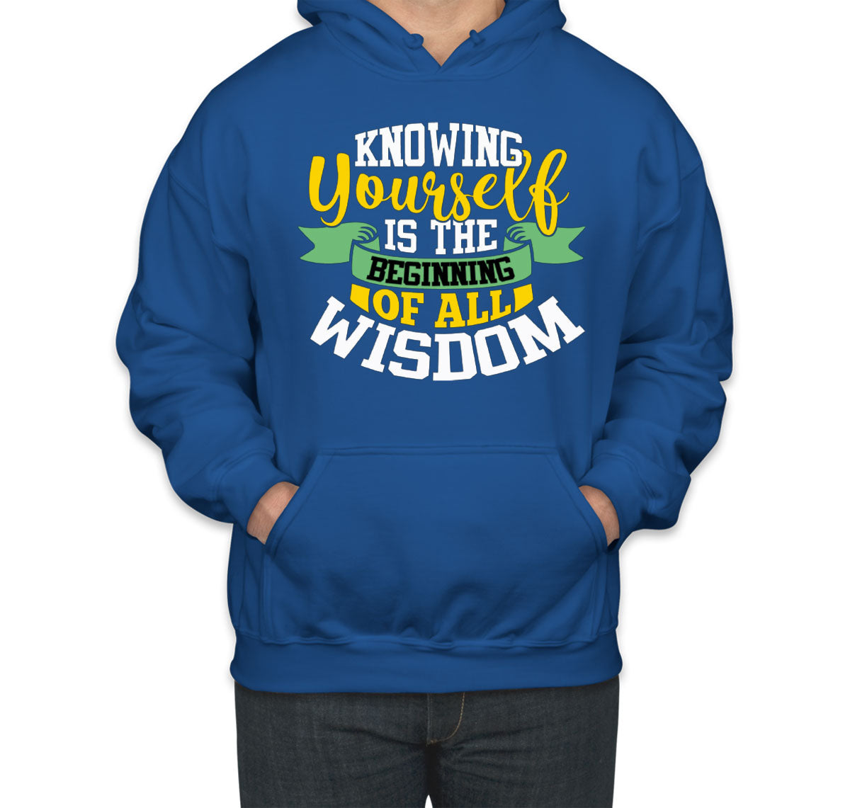 Knowing Yourself Is The Beginning Of All Wisdom Aristotle Unisex Hoodie