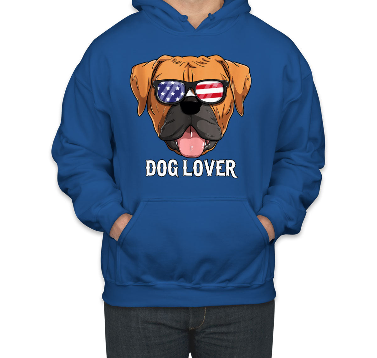 American Boxer Dog Lover Unisex Hoodie